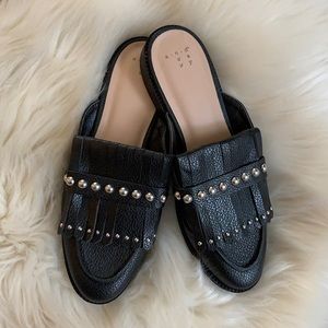 NWOT Studded Mules